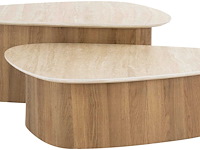 Romano driehoekige salontafel set - afbeelding 4 van  5
