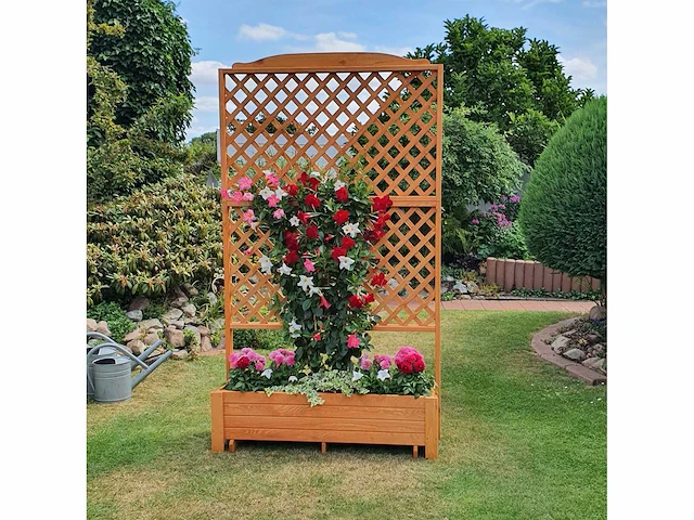 Romantica wandbalken met plantenbak - afbeelding 1 van  7