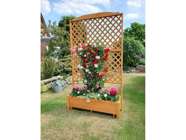 Romantica wandbalken met plantenbak - afbeelding 3 van  7