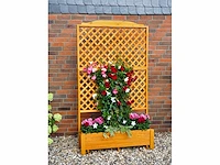 Romantica wandbalken met plantenbak - afbeelding 4 van  7