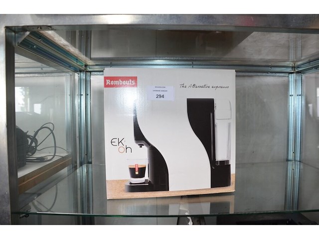 Rombouts espresso koffiezetapparaat ir2000 zwart (b420) - afbeelding 1 van  3