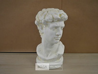 Romeinse buste uit gips ±33 cm - afbeelding 1 van  3