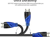 Rommisie 4k/60hz hdmi-kabel (30 m) - afbeelding 2 van  6