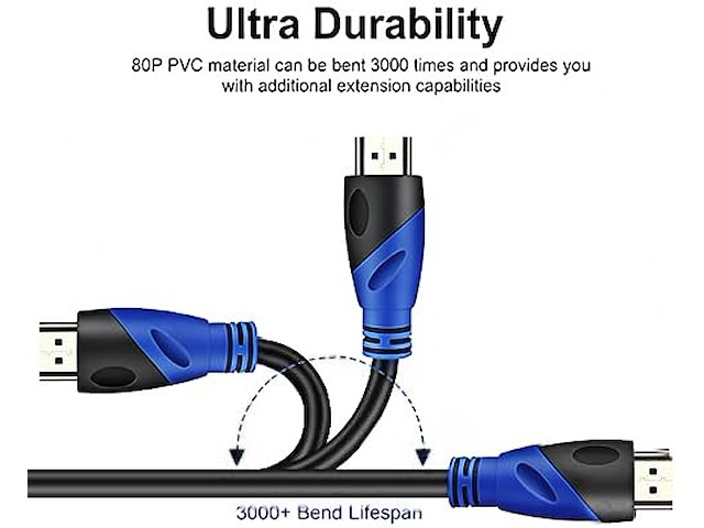 Rommisie 4k/60hz hdmi-kabel (30 m) - afbeelding 2 van  6