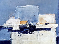 Ron van der werf - mixed media op paneel - 70x70 cm - afbeelding 5 van  6