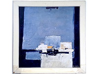 Ron van der werf - mixed media op paneel - 70x70 cm - afbeelding 6 van  6
