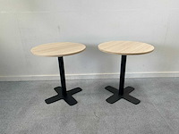 Rond - bijzettafel (2x) - afbeelding 1 van  6