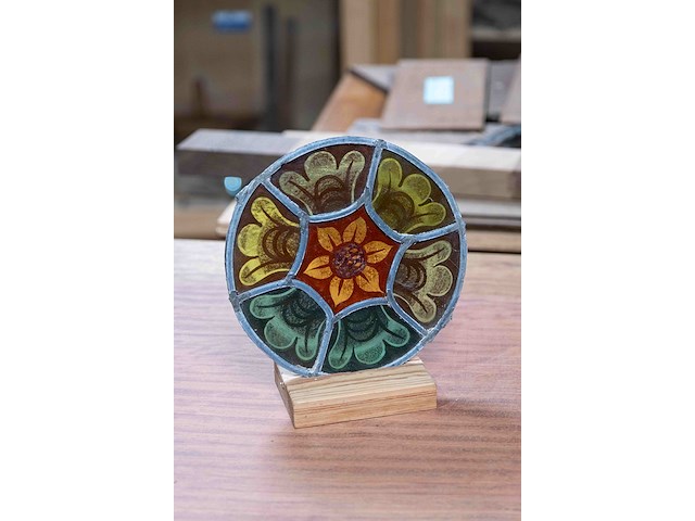 Rond brandglaasje - afbeelding 2 van  2