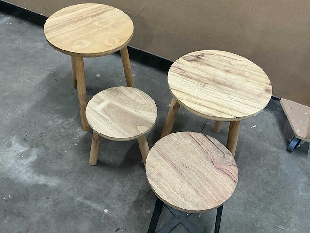 Rond salontafel (4x) - afbeelding 2 van  2
