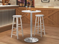 Ronde bartafel, hoge tafel met 360° draaibaar blad - afbeelding 1 van  8
