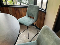 Ronde bartafel met 6x stoel - afbeelding 5 van  7
