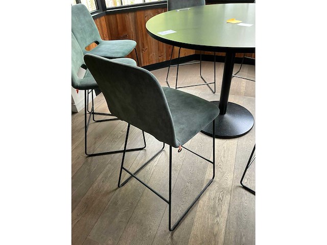 Ronde bartafel met 6x stoel - afbeelding 7 van  7
