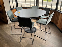Ronde bartafel met 6x stoel