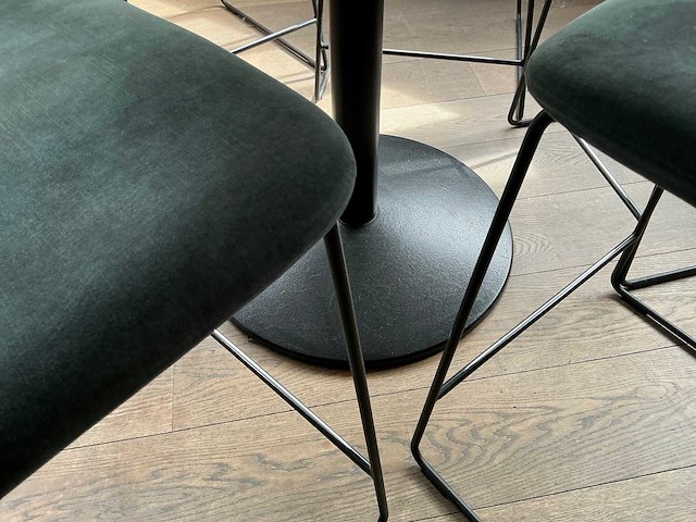 Ronde bartafel met 6x stoel - afbeelding 5 van  8