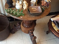 Ronde bijzettafel zonder opzet - afbeelding 1 van  3