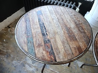 Ronde bistrotafel (x3) - afbeelding 4 van  5