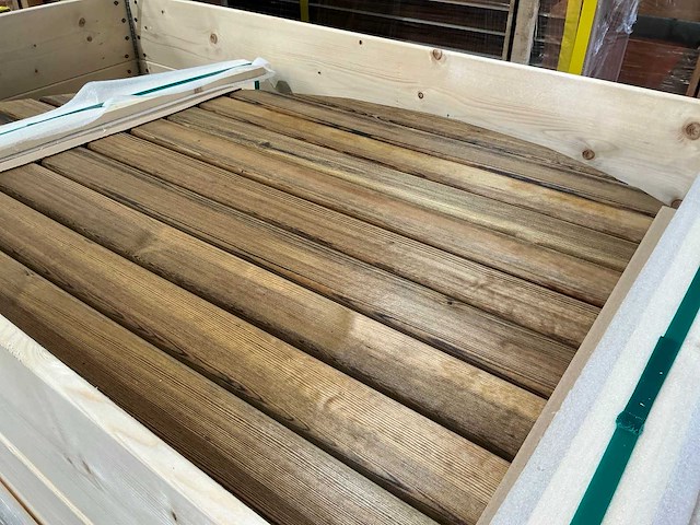 Ronde design tuinbank - afbeelding 3 van  4