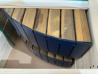 Ronde design tuinbank - afbeelding 2 van  4