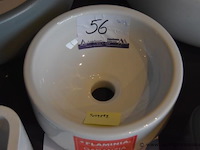 Ronde design wasbak flaminia dia 27 - afbeelding 2 van  3