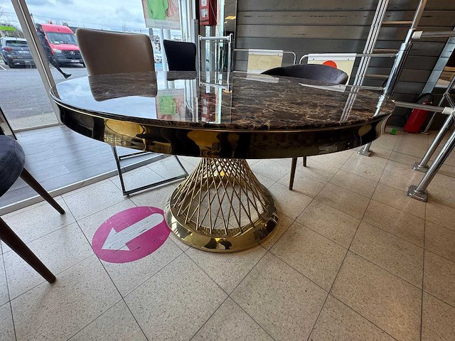 Ronde eettafel 130cm - afbeelding 1 van  2