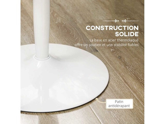 Ronde eettafel voor 2 personen - afbeelding 6 van  9