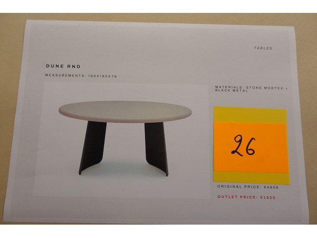 Ronde eettafel - afbeelding 4 van  4