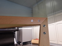 Ronde glazen design eettafel - afbeelding 7 van  8
