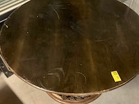 Ronde houten tafel - afbeelding 2 van  3