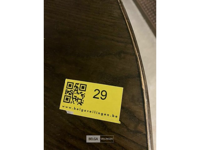 Ronde houten tafel - afbeelding 3 van  3