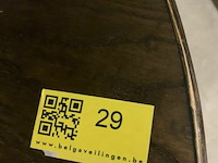 Ronde houten tafel - afbeelding 3 van  3