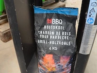 Ronde houtskool barbecue op zware voet ai.e - afbeelding 8 van  8