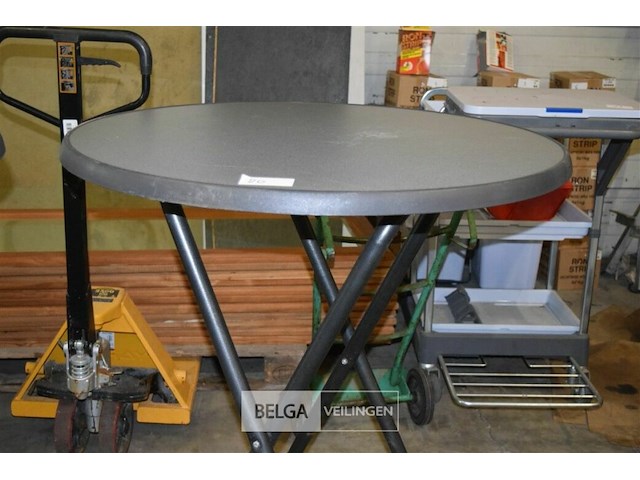 Ronde inklapbare staantafel - afbeelding 2 van  3