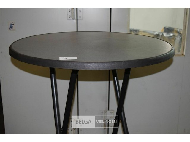 Ronde inklapbare statafel - afbeelding 2 van  3