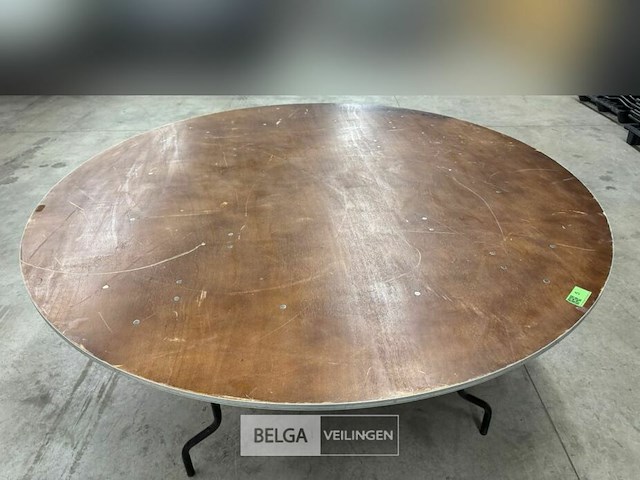 Ronde inklapbare tafel - afbeelding 3 van  3