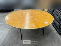 Ronde inklapbare tafel
