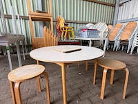 Ronde kindertafel - afbeelding 1 van  3