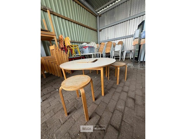 Ronde kindertafel - afbeelding 2 van  3