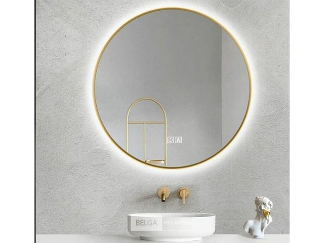 Ronde led-badkamerspiegel - afm ø120 cm - afbeelding 1 van  2
