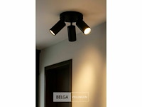 Ronde opbouwspot gu10 fitting armatuur- 3 draaibare (x6) - afbeelding 4 van  7