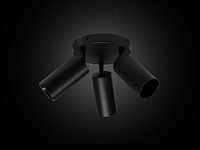 Ronde opbouwspot gu10 fitting armatuur– 3 draaibare (x4) - afbeelding 4 van  4