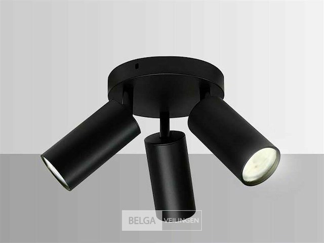 Ronde opbouwspot gu10 fitting armatuur– 3 draaibare (x4) - afbeelding 6 van  7