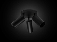 Ronde opbouwspot gu10 fitting armatuur– 3 draaibare (x6) - afbeelding 4 van  6