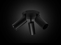 Ronde opbouwspot gu10 fitting armatuur– 3 draaibare (x6) - afbeelding 4 van  6