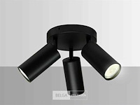 Ronde opbouwspot gu10 fitting armatuur– 3 draaibare (x6) - afbeelding 6 van  7