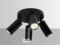 Ronde opbouwspot gu10 fitting armatuur– 4 draaibare (x3) - afbeelding 3 van  7