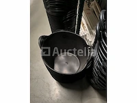 Ronde rubberen kom (85 liter) 1 stuk - afbeelding 2 van  4