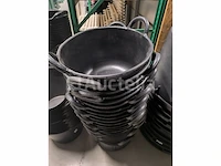 Ronde rubberen kom (85 liter) 1 stuk - afbeelding 3 van  4
