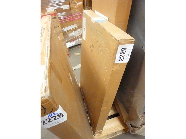 Ronde salontafel in marmeren melamine 85 cm - afbeelding 7 van  7