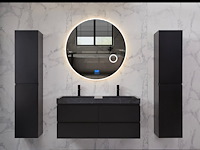 Ronde spiegel met led verlichting & bluetooth - ø80 cm - afbeelding 12 van  12