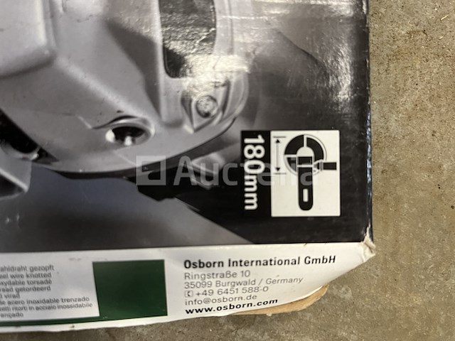 Ronde staalborstel 150 mm osborn - afbeelding 3 van  3